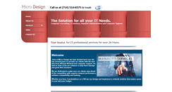 Desktop Screenshot of emicrodesign.com